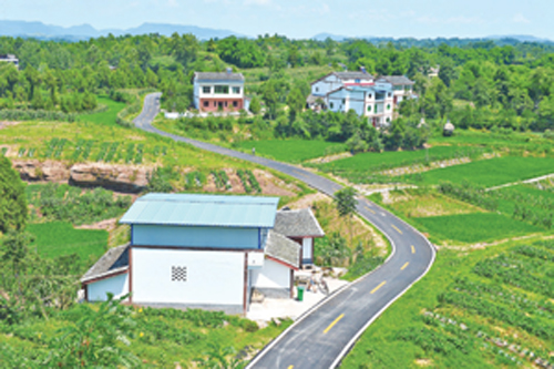 四川省广安市广安区实施农村公路改善提升工程侧记